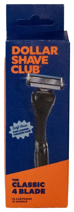 Dollar Shave Club India Starter Set box — The Classic 4 Blade